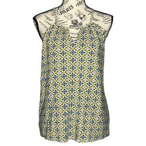 Mix by 41Hawthorn SMALL Elaria Keyhole Knit Top  Stitch Fix Front Back Peek Tank